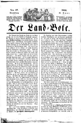 Westricher Zeitung Dienstag 15. Juni 1852