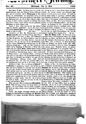 Westricher Zeitung Mittwoch 11. Mai 1853