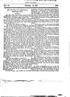 Westricher Zeitung Sonntag 22. Mai 1853