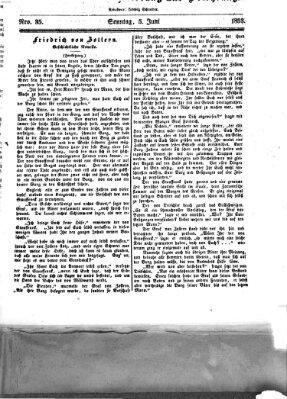 Westricher Zeitung Sonntag 5. Juni 1853