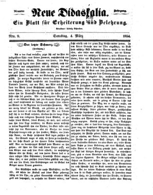 Westricher Zeitung Samstag 4. März 1854