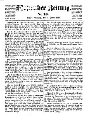 Westricher Zeitung Mittwoch 24. Januar 1855