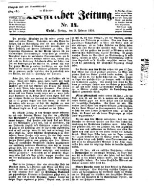 Westricher Zeitung Freitag 2. Februar 1855