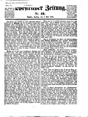 Westricher Zeitung Freitag 4. Mai 1855