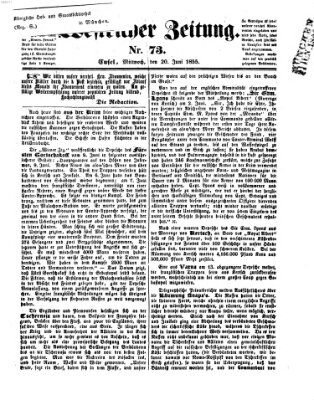 Westricher Zeitung Mittwoch 20. Juni 1855