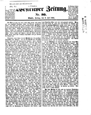 Westricher Zeitung Freitag 6. Juli 1855