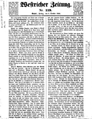 Westricher Zeitung Freitag 5. Oktober 1855