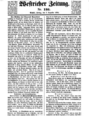 Westricher Zeitung Freitag 7. Dezember 1855