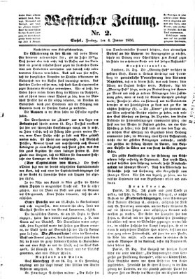 Westricher Zeitung Freitag 4. Januar 1856