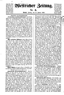 Westricher Zeitung Freitag 11. Januar 1856