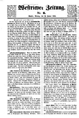 Westricher Zeitung Montag 14. Januar 1856