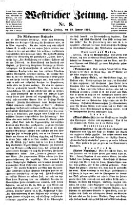 Westricher Zeitung Freitag 18. Januar 1856