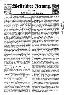 Westricher Zeitung Mittwoch 5. März 1856