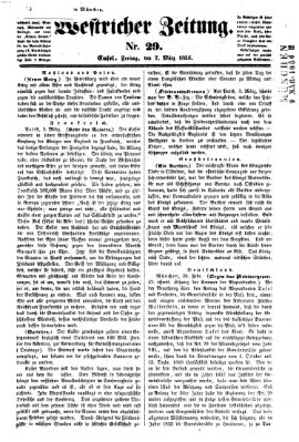 Westricher Zeitung Freitag 7. März 1856