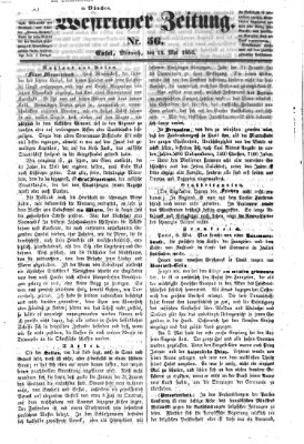 Westricher Zeitung Mittwoch 14. Mai 1856