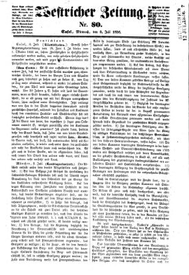 Westricher Zeitung Mittwoch 9. Juli 1856