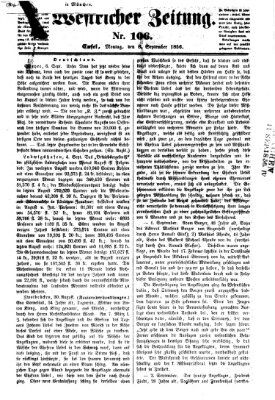 Westricher Zeitung Montag 8. September 1856