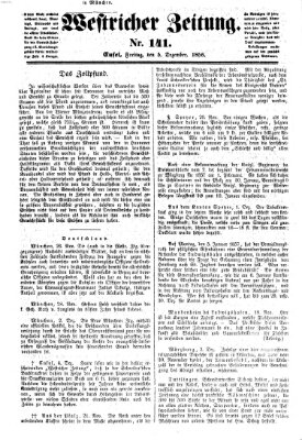 Westricher Zeitung Freitag 5. Dezember 1856