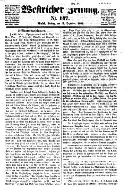 Westricher Zeitung Freitag 19. Dezember 1856