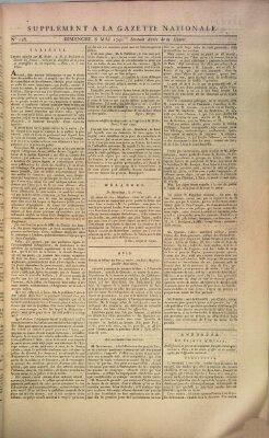 Gazette nationale, ou le moniteur universel (Le moniteur universel) Sonntag 8. Mai 1791