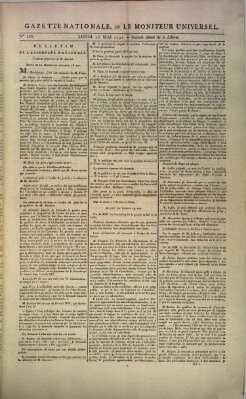 Gazette nationale, ou le moniteur universel (Le moniteur universel) Montag 16. Mai 1791