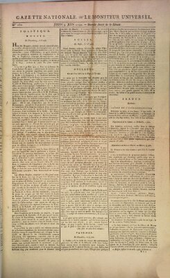 Gazette nationale, ou le moniteur universel (Le moniteur universel) Donnerstag 9. Juni 1791