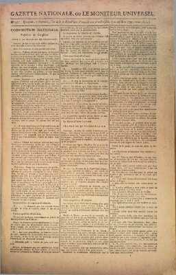 Gazette nationale, ou le moniteur universel (Le moniteur universel) Dienstag 27. Oktober 1795