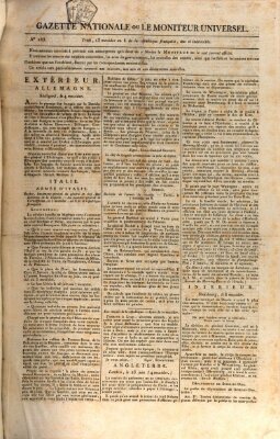 Gazette nationale, ou le moniteur universel (Le moniteur universel) Mittwoch 2. Juli 1800