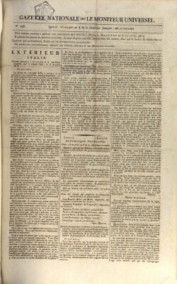Gazette nationale, ou le moniteur universel (Le moniteur universel) Montag 14. Juli 1800