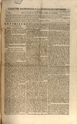 Gazette nationale, ou le moniteur universel (Le moniteur universel) Freitag 18. Juli 1800