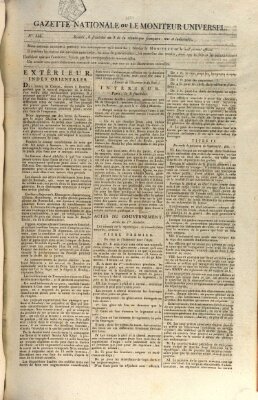 Gazette nationale, ou le moniteur universel (Le moniteur universel) Sonntag 24. August 1800