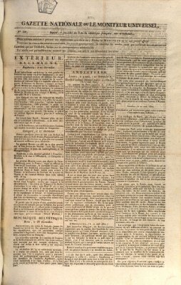 Gazette nationale, ou le moniteur universel (Le moniteur universel) Montag 25. August 1800