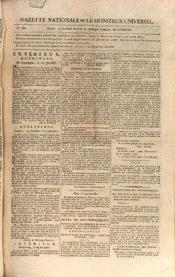 Gazette nationale, ou le moniteur universel (Le moniteur universel) Mittwoch 17. September 1800