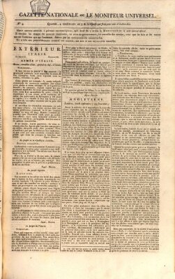 Gazette nationale, ou le moniteur universel (Le moniteur universel) Freitag 26. September 1800