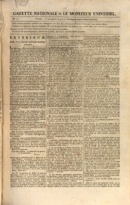 Gazette nationale, ou le moniteur universel (Le moniteur universel) Freitag 3. Oktober 1800