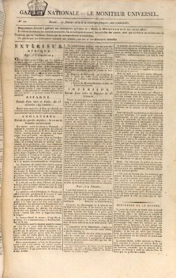 Gazette nationale, ou le moniteur universel (Le moniteur universel) Montag 1. Dezember 1800