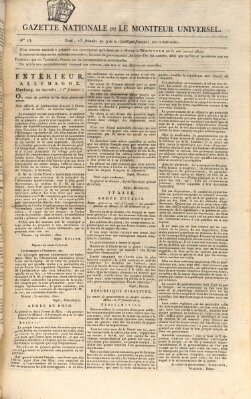 Gazette nationale, ou le moniteur universel (Le moniteur universel) Donnerstag 4. Dezember 1800