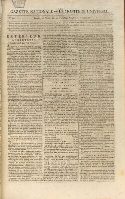 Gazette nationale, ou le moniteur universel (Le moniteur universel) Donnerstag 11. Dezember 1800