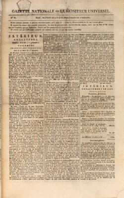 Gazette nationale, ou le moniteur universel (Le moniteur universel) Samstag 13. Dezember 1800