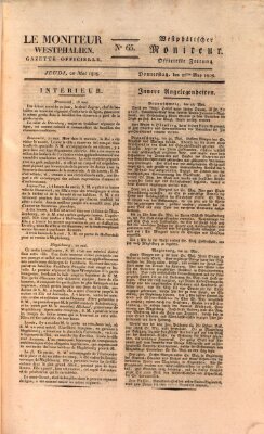 Le Moniteur westphalien = Westphälischer Moniteur (Le Moniteur westphalien) Donnerstag 26. Mai 1808