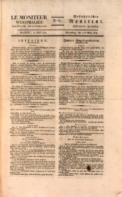 Le Moniteur westphalien = Westphälischer Moniteur (Le Moniteur westphalien) Dienstag 31. Mai 1808