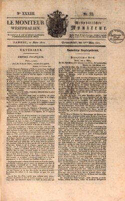 Le Moniteur westphalien = Westphälischer Moniteur (Le Moniteur westphalien) Samstag 17. März 1810