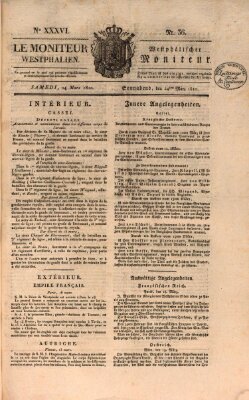 Le Moniteur westphalien = Westphälischer Moniteur (Le Moniteur westphalien) Samstag 24. März 1810