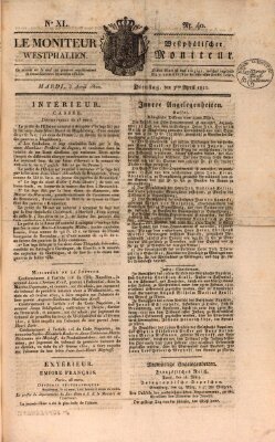 Le Moniteur westphalien = Westphälischer Moniteur (Le Moniteur westphalien) Dienstag 3. April 1810