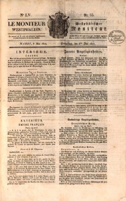 Le Moniteur westphalien = Westphälischer Moniteur (Le Moniteur westphalien) Dienstag 8. Mai 1810