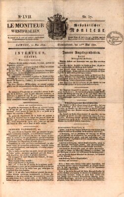 Le Moniteur westphalien = Westphälischer Moniteur (Le Moniteur westphalien) Samstag 12. Mai 1810