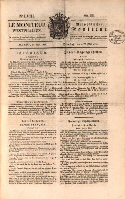 Le Moniteur westphalien = Westphälischer Moniteur (Le Moniteur westphalien) Dienstag 15. Mai 1810