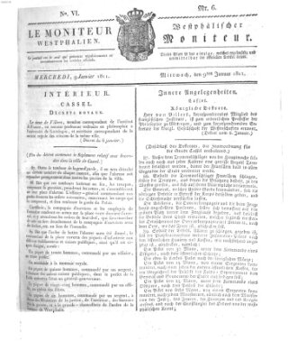 Le Moniteur westphalien = Westphälischer Moniteur (Le Moniteur westphalien) Mittwoch 9. Januar 1811