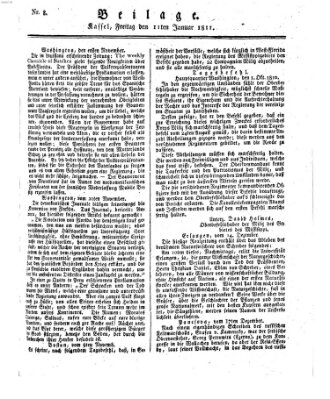 Le Moniteur westphalien = Westphälischer Moniteur (Le Moniteur westphalien) Freitag 11. Januar 1811