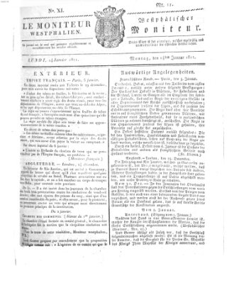 Le Moniteur westphalien = Westphälischer Moniteur (Le Moniteur westphalien) Montag 14. Januar 1811